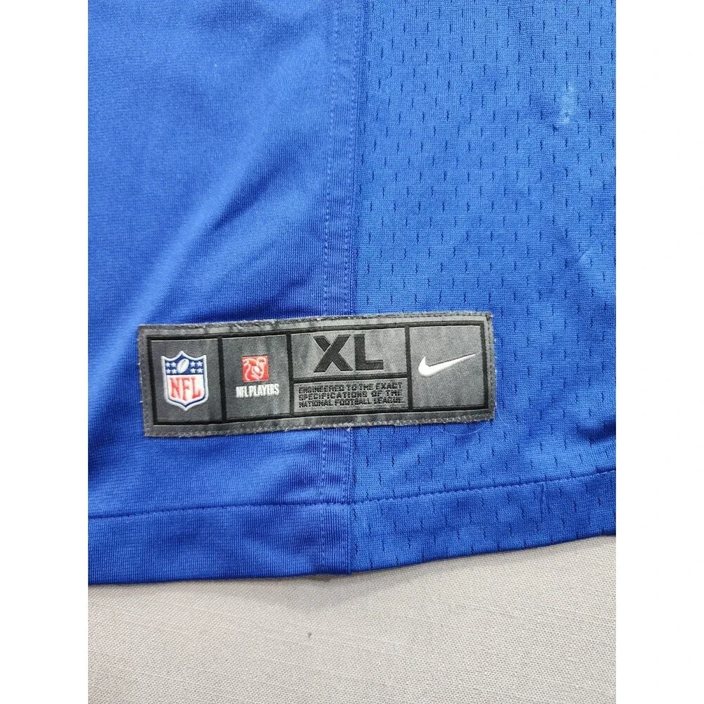 Nike NFL New York Giants David Wilson #22 Men’s XL Blue Football Jersey